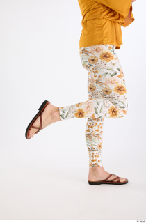 Hanane  1 casual dressed flexing floral fitted leggings leg…